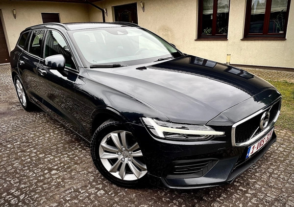 Volvo V60 cena 69900 przebieg: 183000, rok produkcji 2019 z Niemodlin małe 781